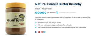 koop Natural Peanut Butter Crunchy