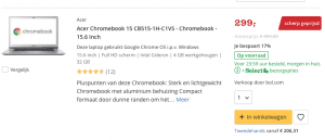 aanbieding_Acer Chromebook 15