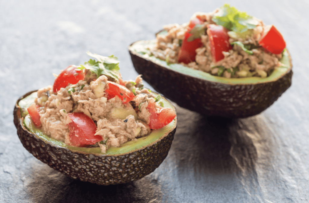 Avocado-tonijnsalade